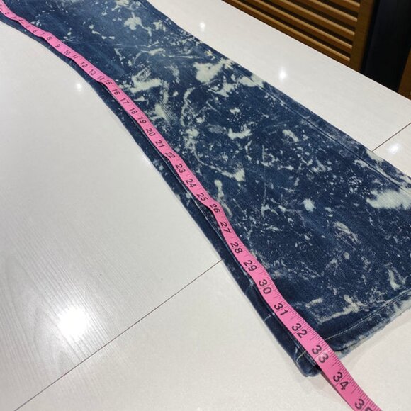 Bebe Premium Denim Jeans Flare Y2K - Size 29 - Picture 7 of 9